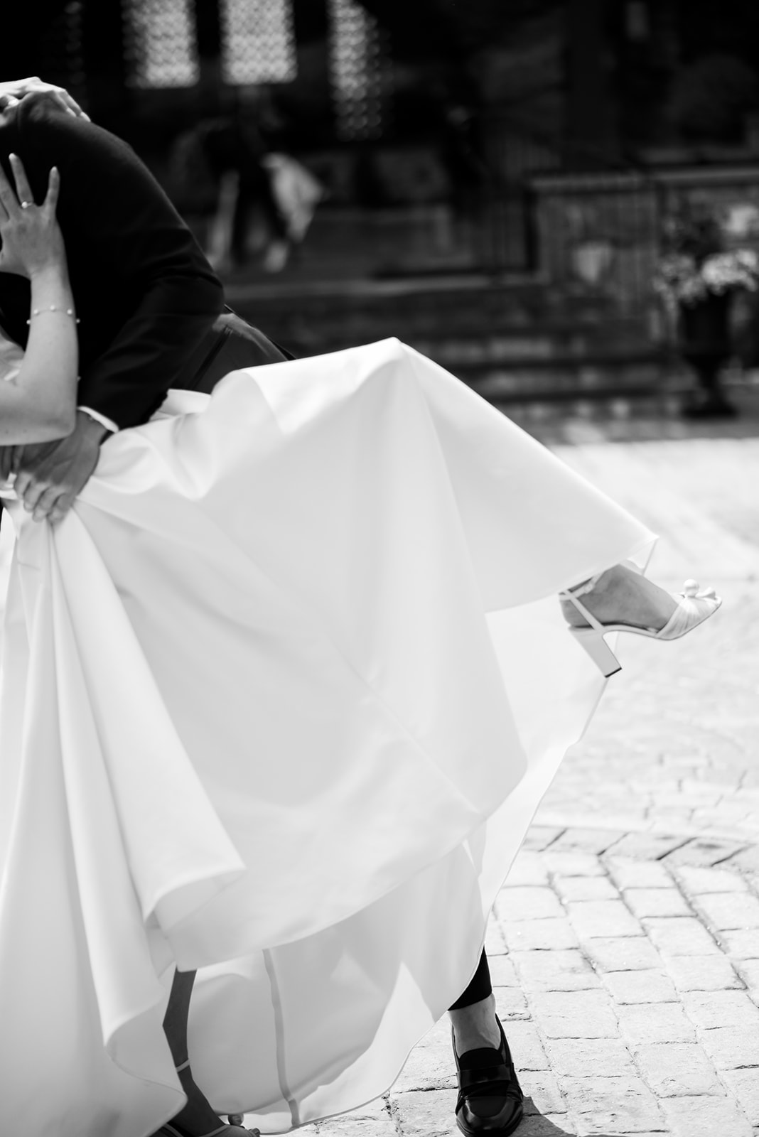 Bridal detail portrait